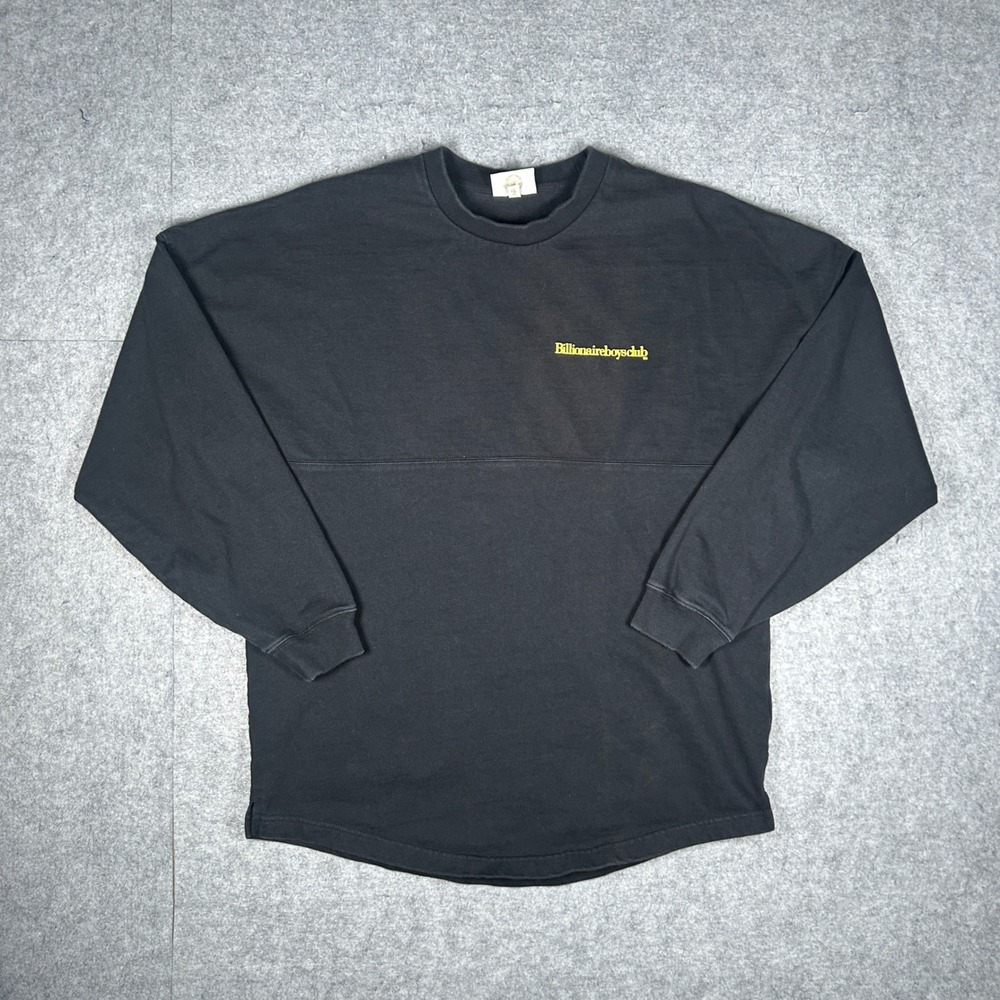 Billionaire Boys Club Shirt Mens L Black Spirit Jersey Long Sleeve Streetwear